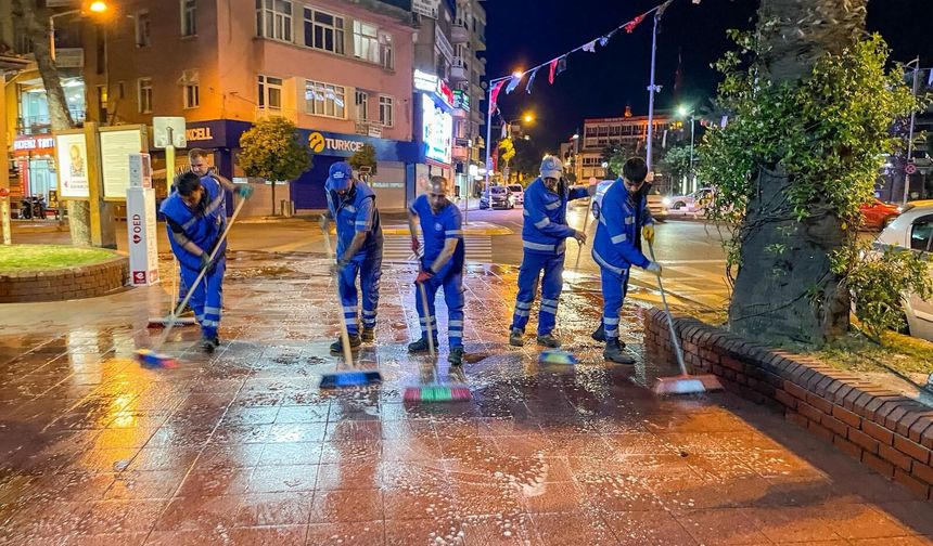 BAŞKAN ÇERÇİOĞLU"AYDINIMIZ İÇİN GECE GÜNDÜZ ÇALIŞMAYA DEVAM EDİYORUZ"