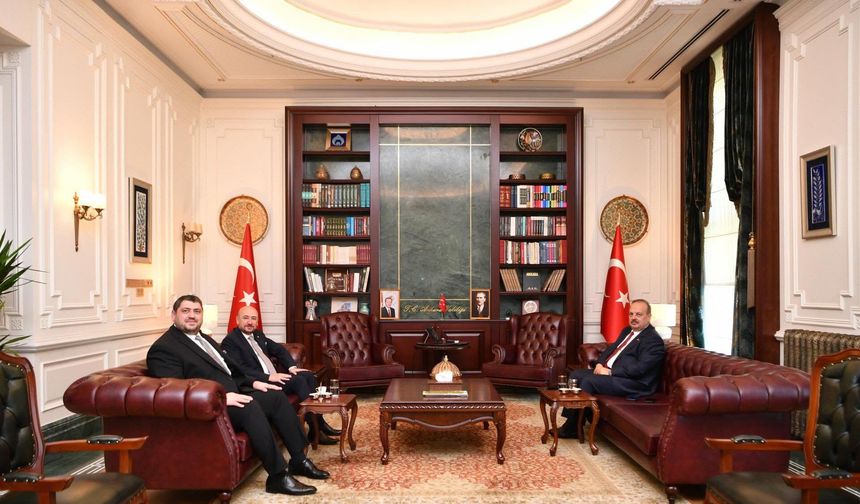 Hakan Ülken’den Ankara Valisi Yakup Canbolat’a Ziyaret