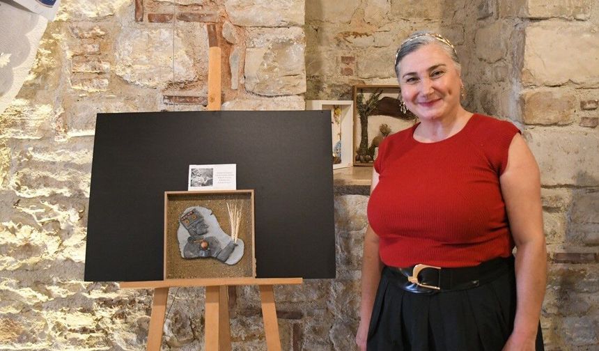 Arkeoloji ve sanat bu sergide buluştu