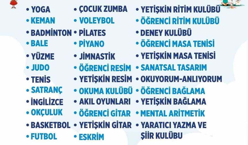 Aydınlı çocuklar yaz tatilinde eğlenirken öğrenecek
