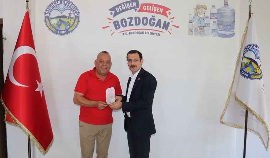 Başkan Özel, Kaymakam Polat'ı ağırladı