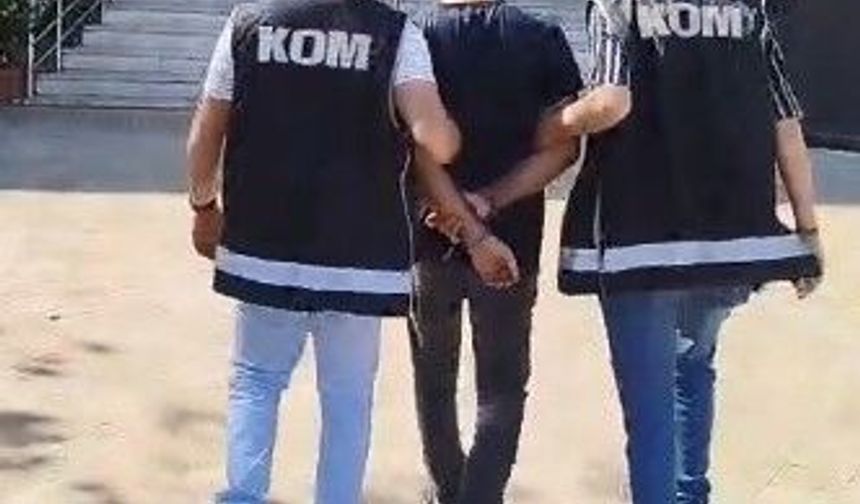 Didim'de 12 aranma kaydı bulunan şahıs yakalandı