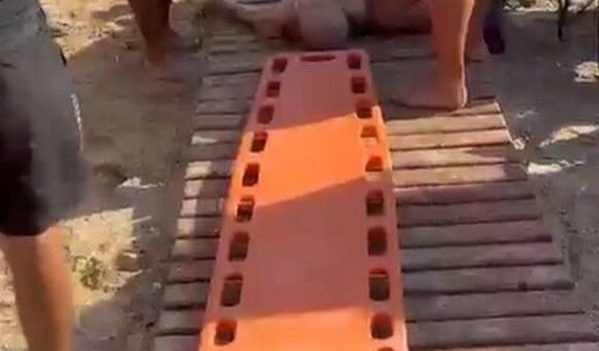 Didim'de denizde akıntıya kapılan vatandaş kurtarılamadı