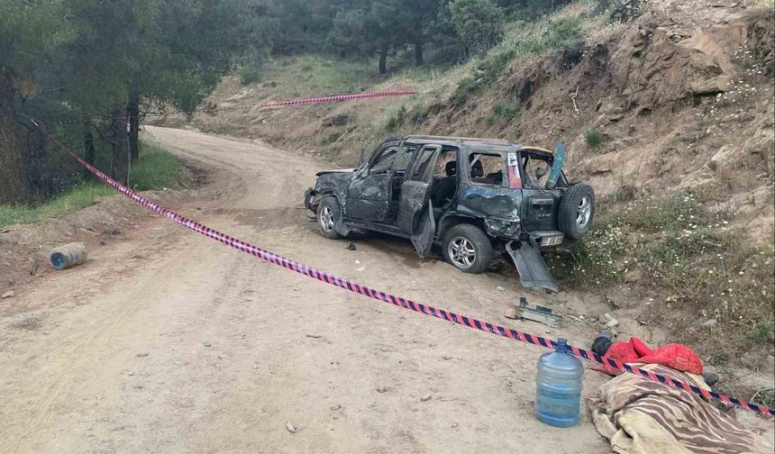 Karacasu'da trafik kazası: 1 ölü 2 yaralı