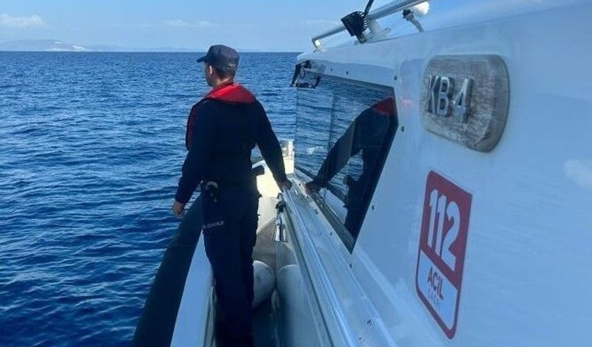 Kayalık alanda mahsur kalan şahıs kurtarıldı