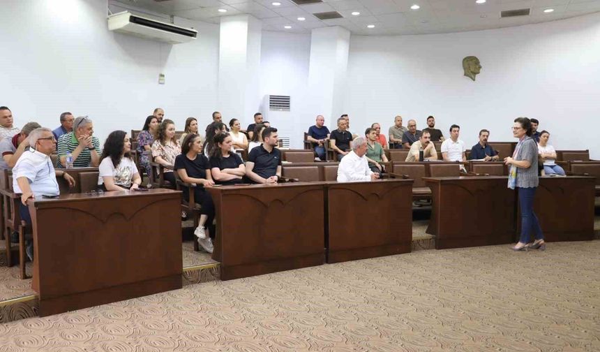 Nazilli Belediyesi hizmet içi eğitimlerine devam ediyor