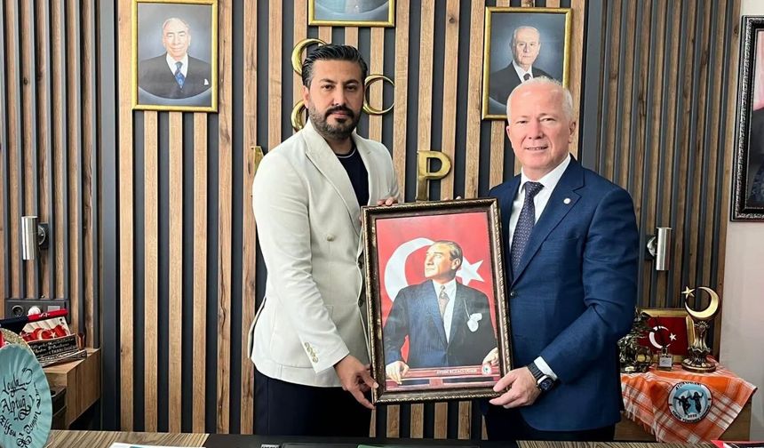 Aydın Eczacı Odası’ndan MHP Aydın İl Başkanlığı’na Ziyaret