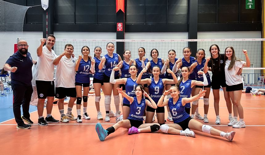 AYDIN BBSK MİDİ KIZ TAKIMI, TÜRKİYE ŞAMPİYONASI'NDA SON 16 TURUNDA