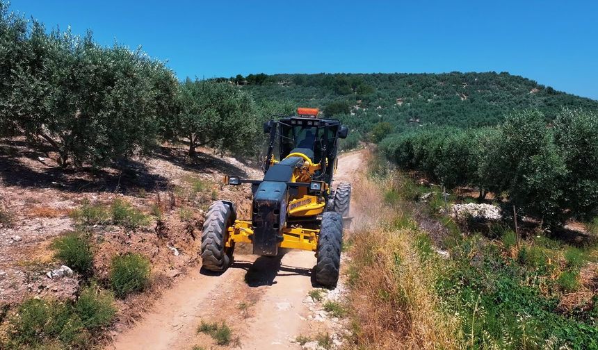 DİDİM BELEDİYESİ’NDEN BALAT VE BATIKÖY’DE YOL ÇALIŞMASI