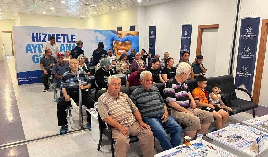 Aydın Büyükşehir Belediyesi sağlık hizmetlerini her gün yüzlerce vatandaşa ulaştırıyor