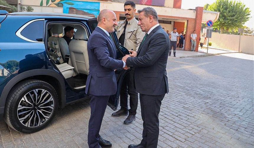 VALİ VAROL'DAN BAŞKAN YETİŞKİN'E NEZAKET ZİYARETİ
