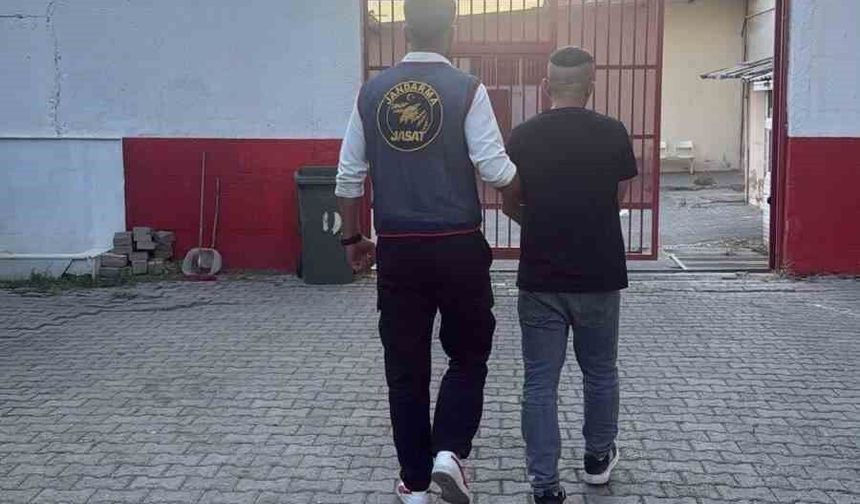 Germencik'te hırsızlık suçundan aranan hükümlü yakalandı