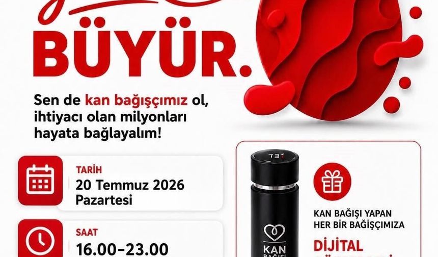 Karacasu'da kan bağışı etkinliği düzenlenecek