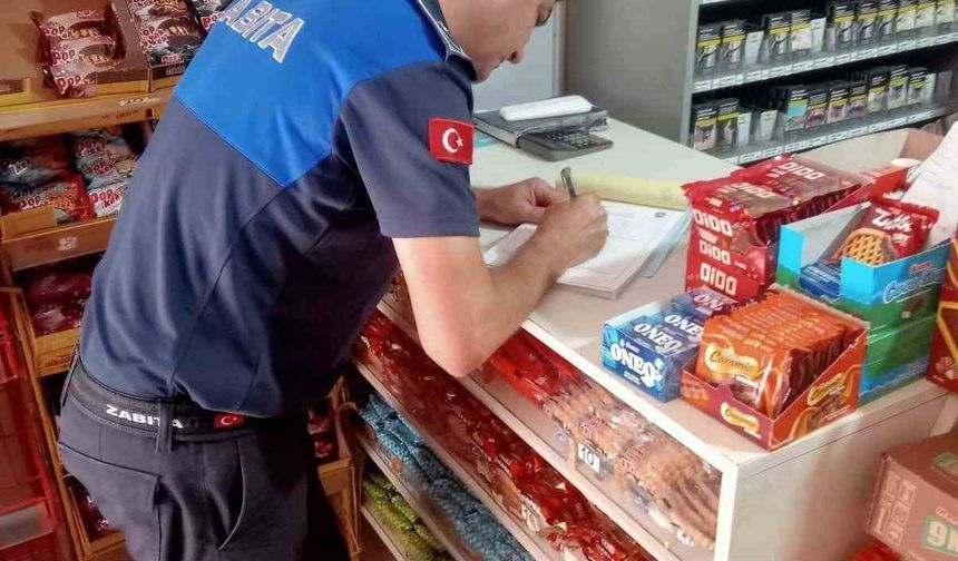Koçarlı'da marketlere sıkı zabıta denetimi