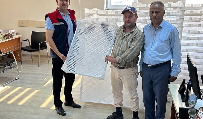 Köşk'te incir üreticisine yüzde 50 hibeli kurutma kereveti desteği
