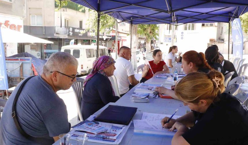 Mobil diş klinikleri Germencik ve Koçarlı'da vatandaşlarla buluştu
