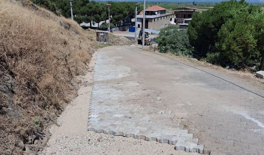 Şahinciler Mahallesi'nde yol genişletme çalışmaları başladı