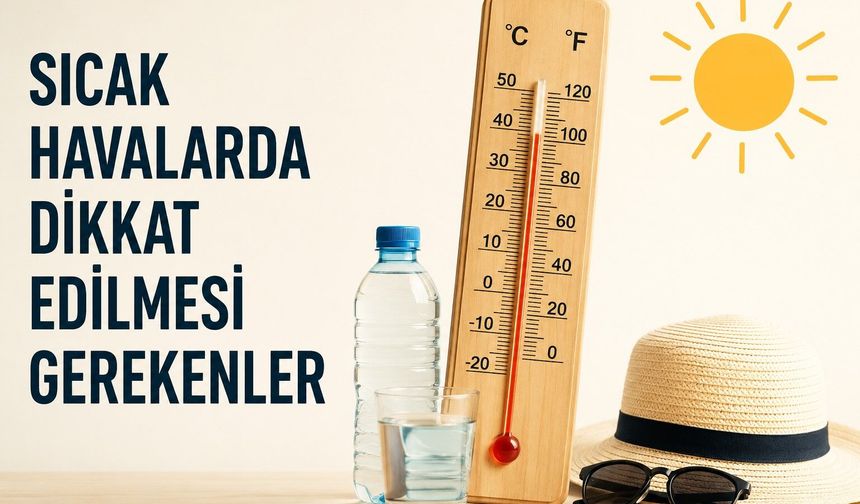 Uzmanlardan Sıcak Hava Uyarısı