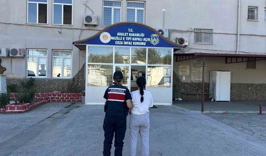 26 yaşında hapis cezasıyla aranan genç kız Nazilli'de yakalandı