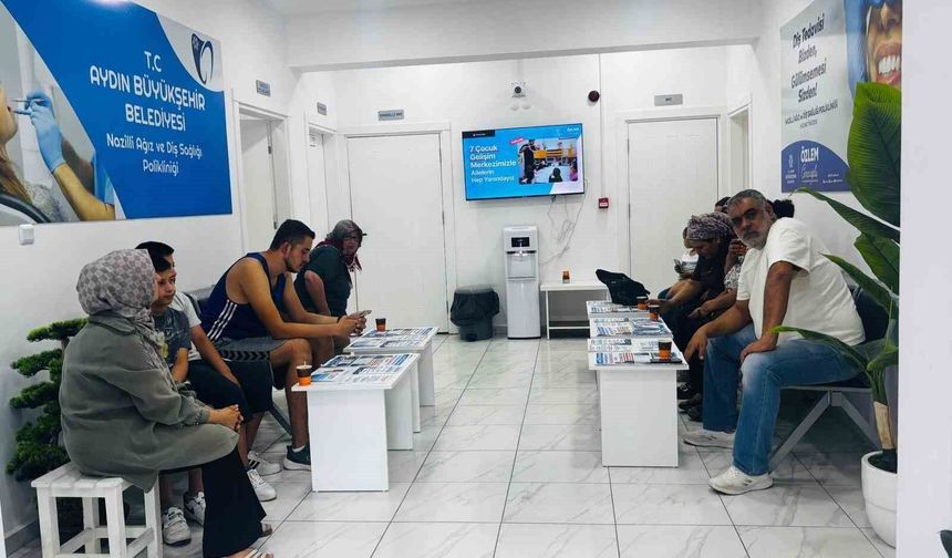 Aydın Büyükşehir Belediyesi'nden ücretsiz diş sağlığı hizmeti ve ulaşım desteği