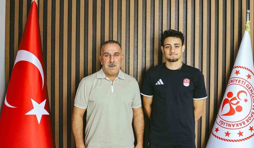 Aydın Gençlik ve Spor İl Müdürü Yığmatepe, dünya 7'ncisi milli sporcuyu ağırladı