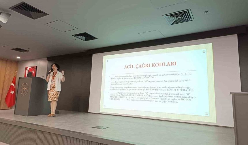 Aydın Şehir Hastanesi'nde iki günlük kalite eğitimi tamamlandı