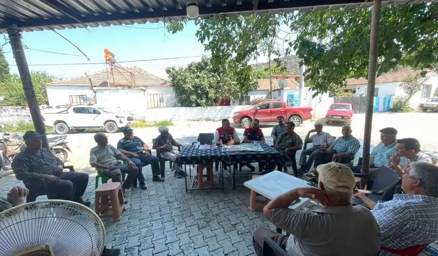 Aydın'da üreticilere yangın ve tarımsal üretim uyarısı