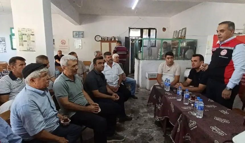 Aydın'da üreticilerle buluşmalar 85 haftadır sürüyor