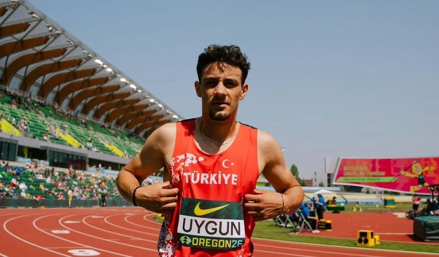 Aydınlı milli atlet Uygun, dünya 7'ncisi oldu