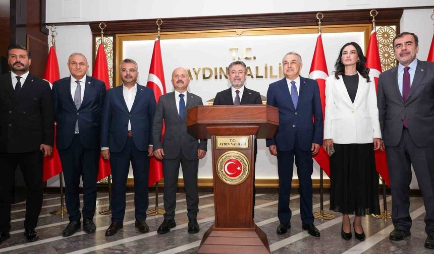 Bakan Yumaklı'nın ikinci durağı Aydın Valiliği oldu