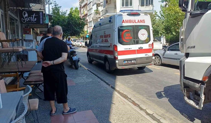 Bodrum katında kendine zarar vermek isteyen genç kurtarıldı