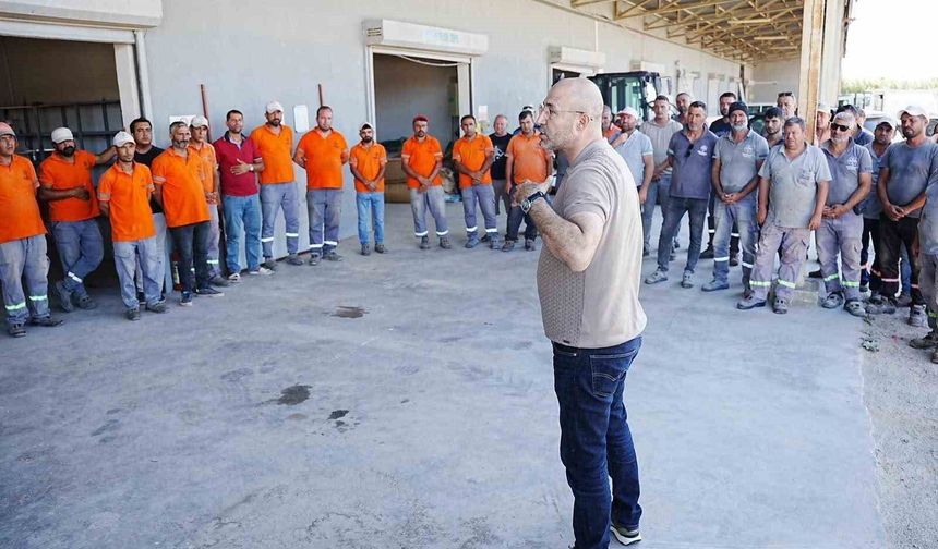 Bölgede etkili olan çöl sıcakları nedeniyle mesai saatleri değiştirildi