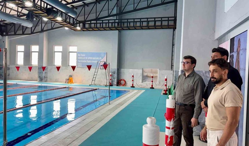 Bozdoğan Kaymakamı Sözen, spor tesisleri ve orman işletmelerini inceledi