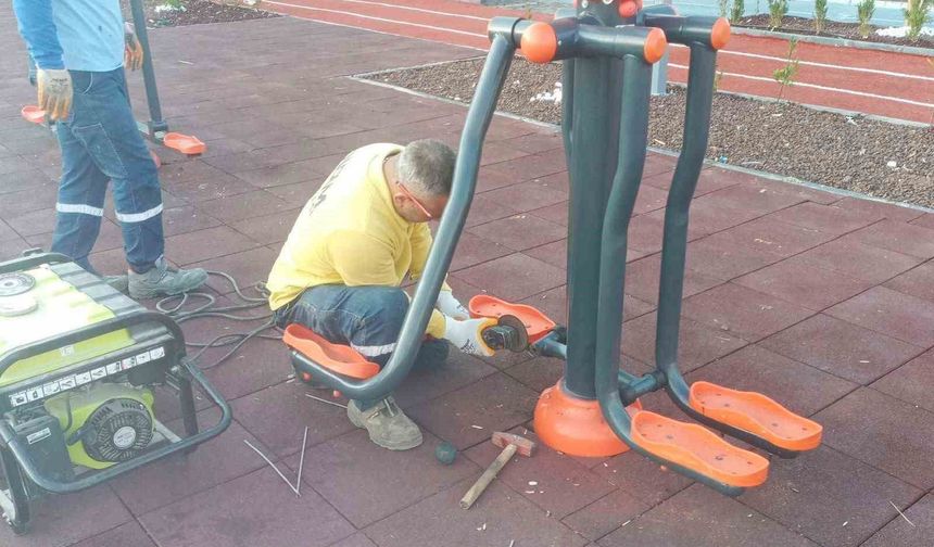 Didim Belediyesi ortak kullanım alanlarında bakım ve onarım çalışmalarını sürdürüyor