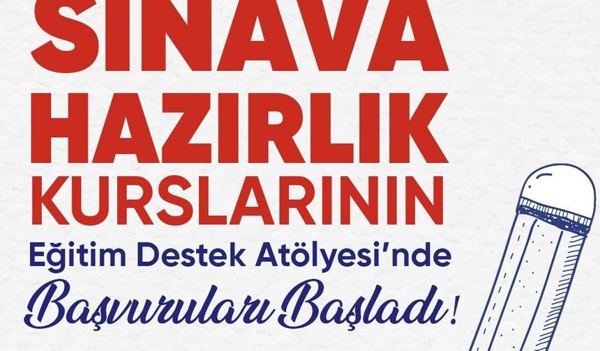 Didim Belediyesi'nden öğrencilere sınava hazırlık desteği