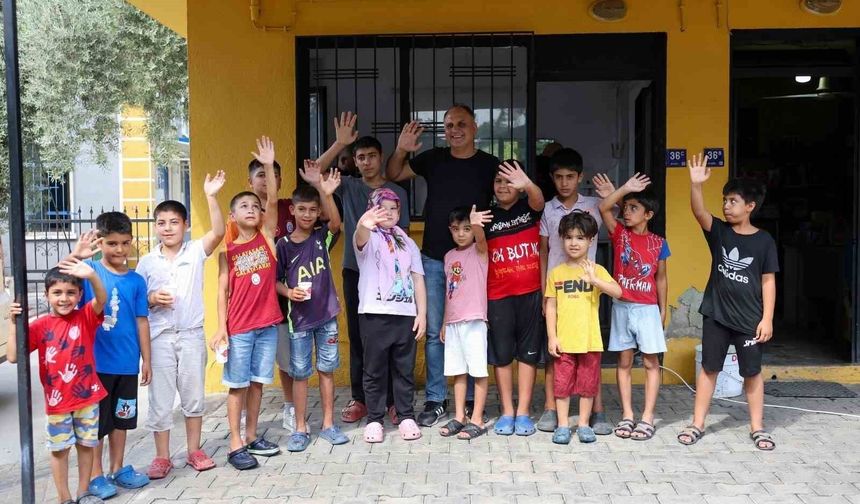 EFELER’DEN KOCAGÜR’E DAYANIŞMA ELİ ÇOCUKLAR İÇİN MOBİL BAKIM HİZMETİ