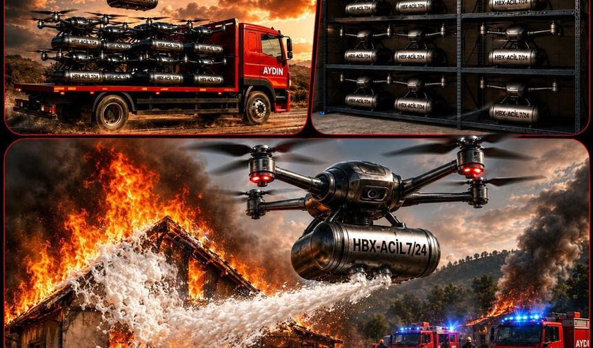 Orman ve arazi yangınları ile mücadelede 'Akıllı Drone' önerisi
