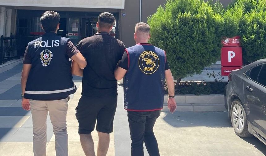 Söke'de 25 yıl hapis cezası bulunan firari yakalandı