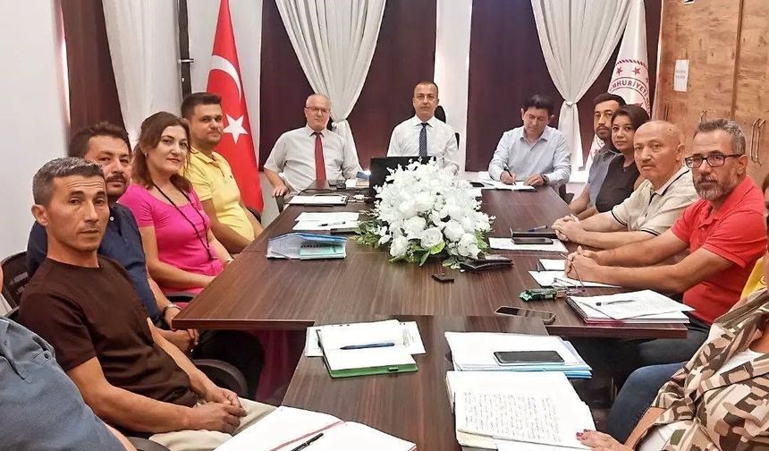 Yenipazar'da yeni eğitim öğretim yılı hazırlıkları değerlendirildi