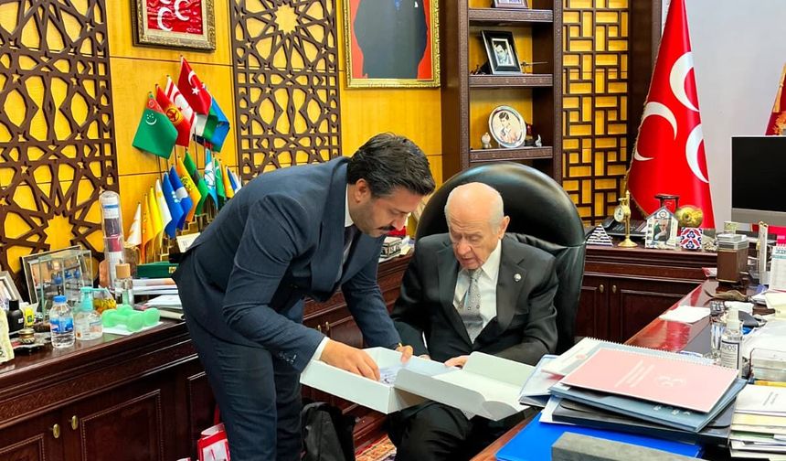 MHP Aydın İl Başkanı Cihangiroğlu, Bilge Lider Bahçeli'yi Ziyaret Etti: Sadakat ve Saha Çalışmaları Masada