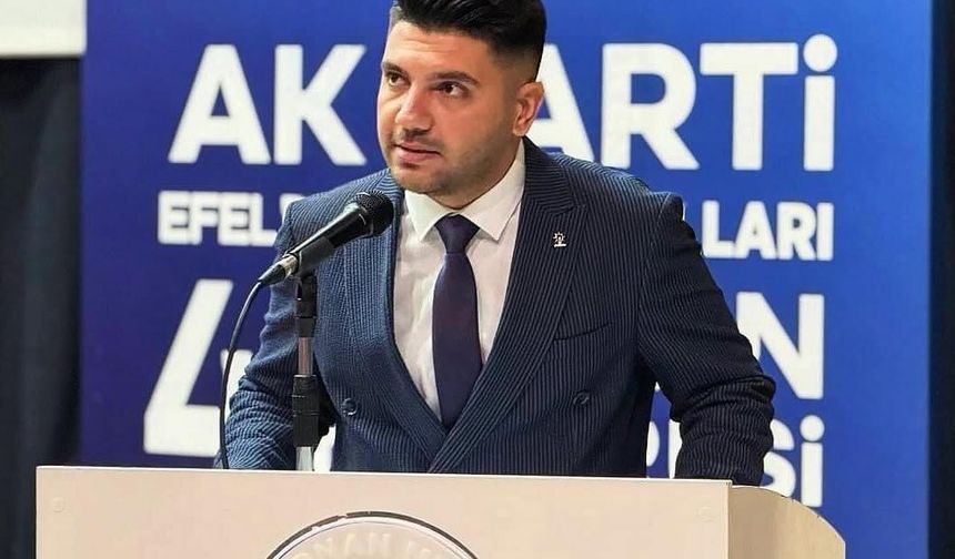 AK Parti Aydın Gençlik Kolları Başkanı Ömür Özipek istifa etti