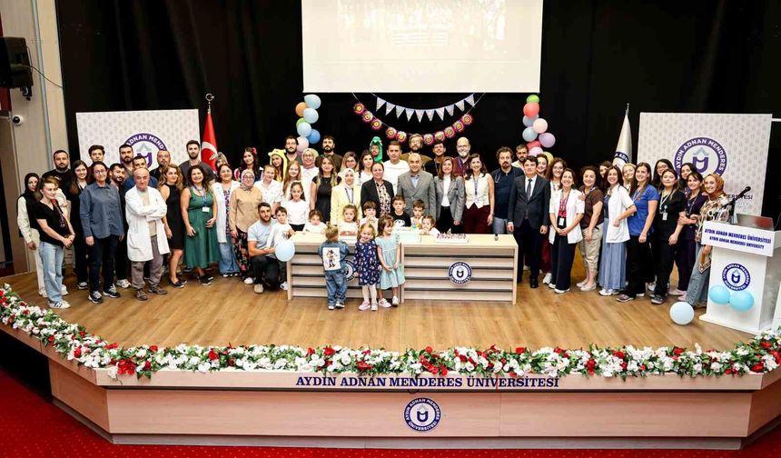 ADÜ'de fenilketonürili çocuklar için doğum günü etkinliği