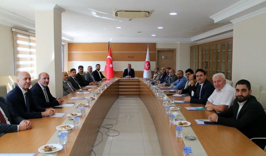 Aydın'da ilçe müftüleri toplantısı gerçekleştirildi