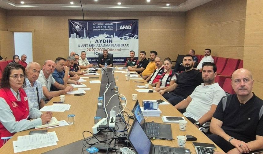 Aydın'da sel ve taşkınlara karşı alınacak önlemler konuşuldu