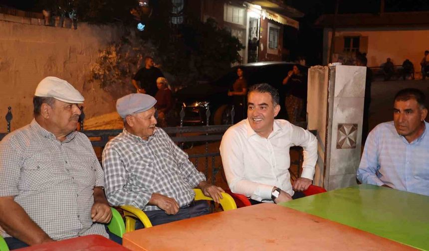 Başkan Arıcı, Şenköy'de vatandaşların taleplerini dinledi