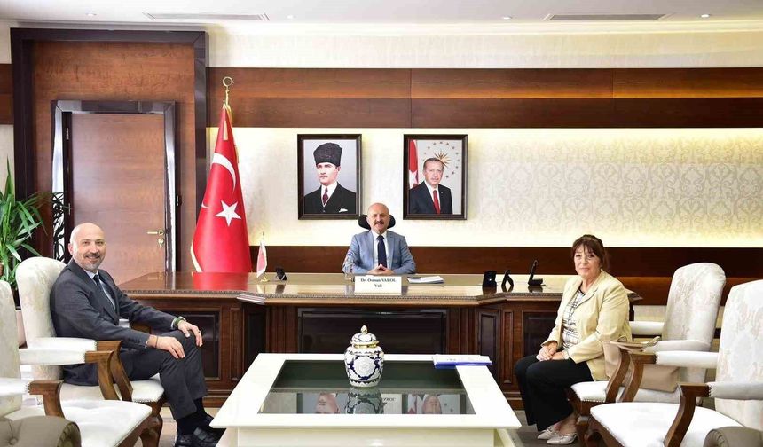 Başkan Arıkan, Aydın Valisi Varol ile bir araya geldi
