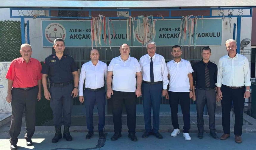 Köşk Kaymakamı Taş, dört mahallede vatandaşlarla bir araya geldi