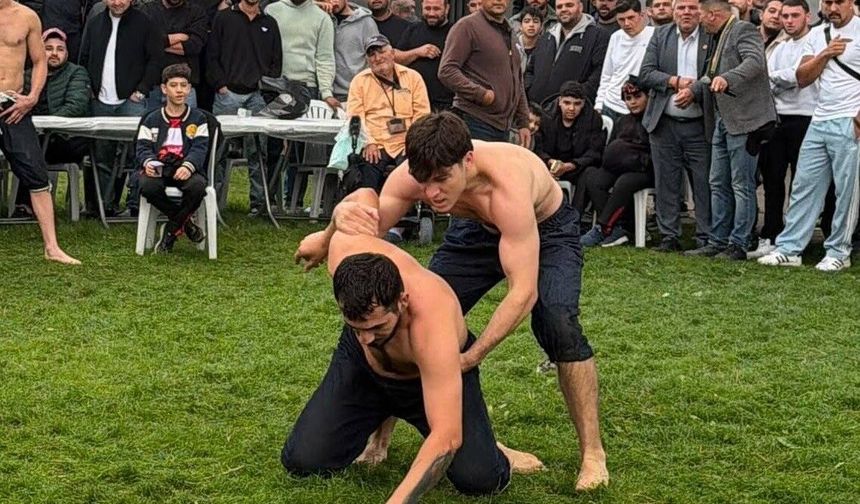 Köşk'te güreş şöleni coşkuyla gerçekleşti