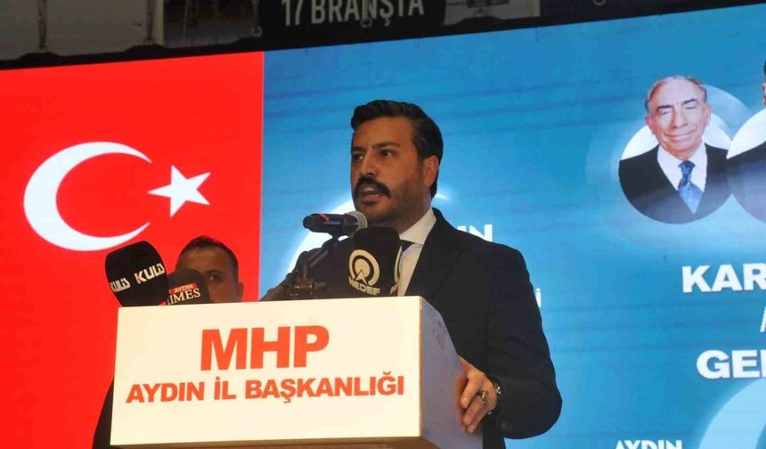 MHP Aydın İl Başkanı Cihangiroğlu: 'Kenetlenirsek aşamayacağımız hiçbir engel yoktur'