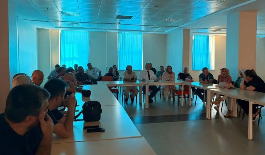 Nazilli Devlet Hastanesi'nde sağlık hizmetleri için kritik toplantı